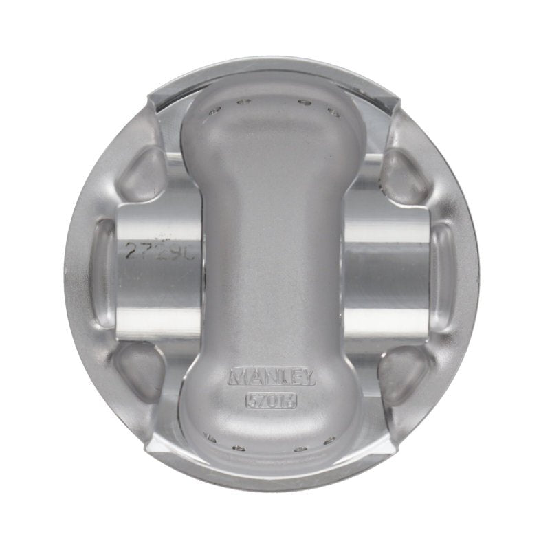 Manley Performance - Manley 04+ Subaru WRX/STi (EJ257) 83mm Stroker 100.0mm +.50mm Size Bore 9.8:1 Dish Piston Set - Demon Performance