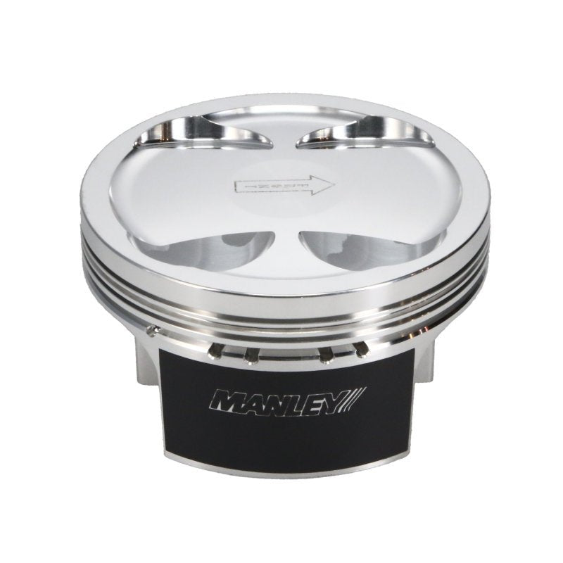 Manley Performance - Manley 04+ Subaru WRX/STi (EJ257) 83mm Stroker 100.0mm +.50mm Size Bore 9.8:1 Dish Piston Set - Demon Performance