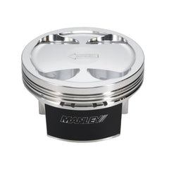 Manley Performance - Manley 04+ Subaru WRX/STi (EJ257) 83mm Stroker 100.0mm +.50mm Size Bore 9.8:1 Dish Piston Set - Demon Performance