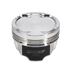 Manley Performance - Manley 08+ Mitsubishi 4B11T 86mm STD - 11cc Dome 9.0:1 CR Turbo Tuff Series Piston Set w/ Rings - Demon Performance