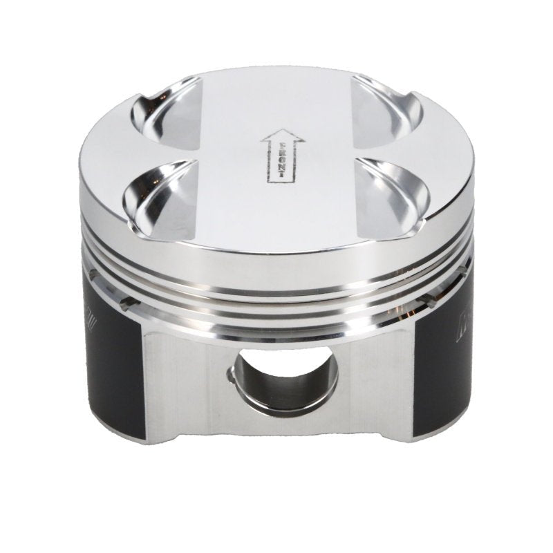 Manley Performance - Manley 16+ Nissan VR30DDTT 86mm Bore 10:1 CR - 3.5cc Dome Flat Top Piston w/ Rings (SINGLE) - Demon Performance