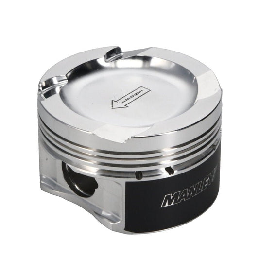 Manley Performance - Manley BMW N54B30 32cc Platinum Series Dish Extreme Duty Piston Set - 84.5mm Bore - Demon Performance