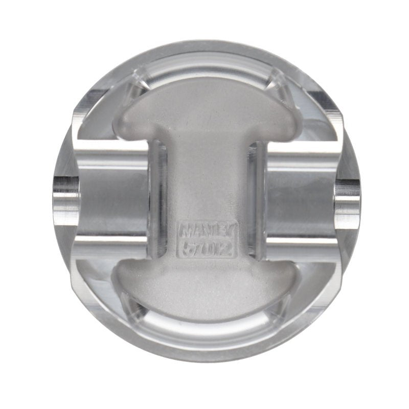 Manley Performance - Manley BMW N54B30 32cc Platinum Series Dish Piston Set - 84.5mm Bore - Demon Performance