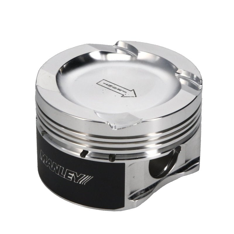 Manley Performance - Manley BMW N54B30 32cc Platinum Series Dish Piston Set - 84.5mm Bore - Demon Performance