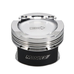 Manley Performance - Manley BMW N54B30 32cc Platinum Series Dish Piston Set - Demon Performance