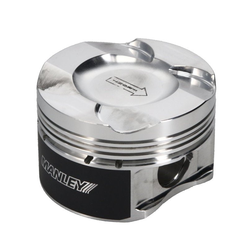 Manley Performance - Manley BMW N55/S55 37cc Platinum Series Dish Piston Set - 84.5mm Bore - Demon Performance