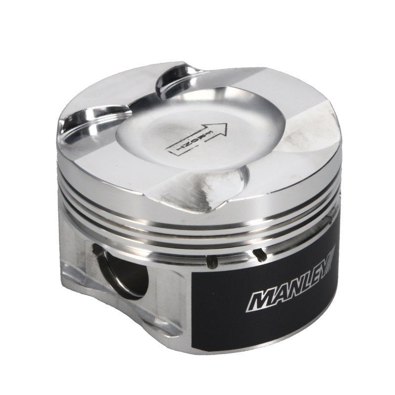 Manley Performance - Manley BMW N55/S55 37cc Platinum Series Dish Piston Set - 84.5mm Bore - Demon Performance