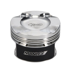 Manley Performance - Manley BMW N55/S55 37cc Platinum Series Dish Piston Set - Demon Performance