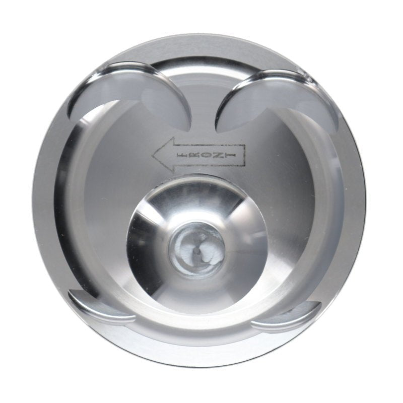 Manley Performance - Manley Ford 2.3L EcoBoost 87.5mm STD Size Bore 9.5:1 Dish Extreme Duty Piston Set - Demon Performance