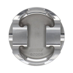 Manley Performance - Manley Ford 3.5L Ecoboost 3.662in Bore 1.239in CD 10.0:1 CR - 0.5cc Dome Extreme Duty Piston Set - Demon Performance