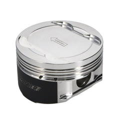 Manley Performance - Manley Ford 3.7L Cyclone 3.780in Bore - 5.0cc Dish (9.5:1 Comp) Coated Piston Set - Demon Performance