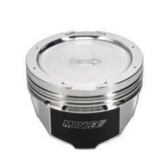 Manley Performance - Manley Ford 4.6L 3.700in Bore 3.543in Stroke - 14cc Dome Platinum Series Piston Set - Demon Performance
