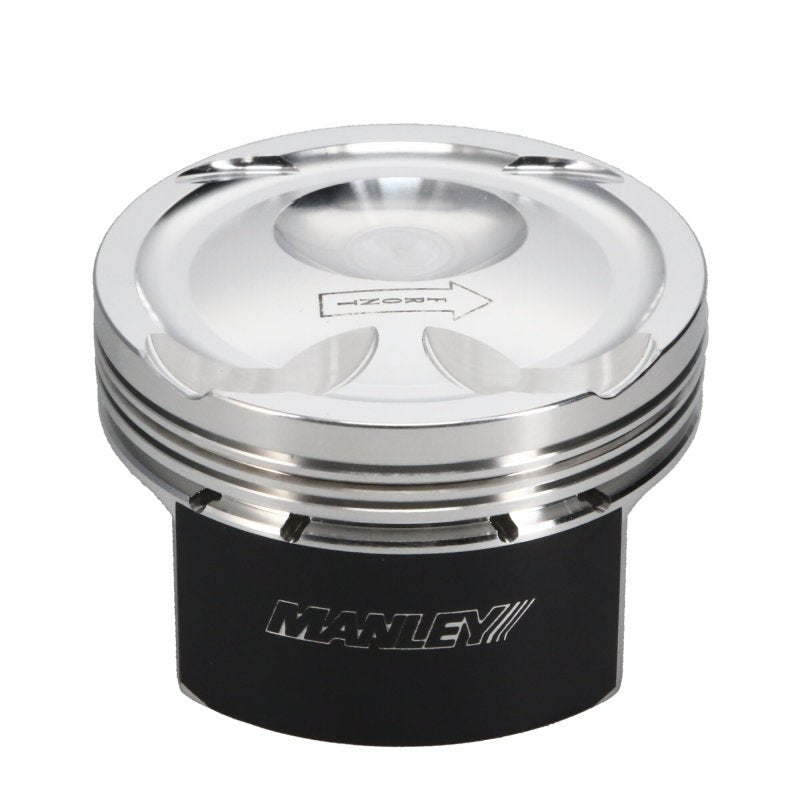 Manley Performance - Manley Ford EcoBoost STD Stroke 87.6mm STD Bore 9.5:1 CR Dish Piston Set - Demon Performance