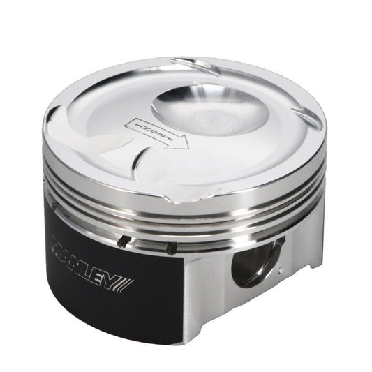 Manley Performance - Manley Ford EcoBoost STD Stroke 88mm STD Bore 9.5:1 CR Dish Piston Set - Demon Performance