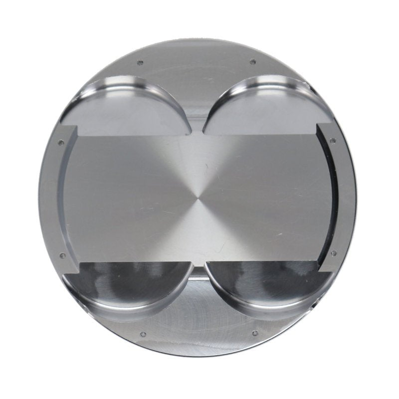 Manley Performance - Manley Mitsubishi 4B11 86.5mm Bore 10.0:1 CR +2cc Dome Turbo Tuff Piston Set w/ Rings - Demon Performance