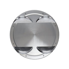 Manley Performance - Manley Mitsubishi 4B11 86.5mm Bore 10.0:1 CR - 3.5cc Dish Turbo Tuff Piston Set w/ Rings - Demon Performance