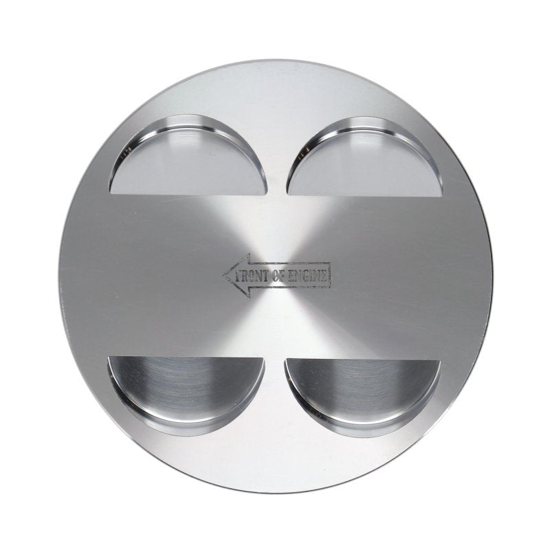 Manley Performance - Manley Toyota 2JZGTE 86.0mm Bore STD Size 10.0:1 CR Flat Top Piston Set with Rings - Demon Performance