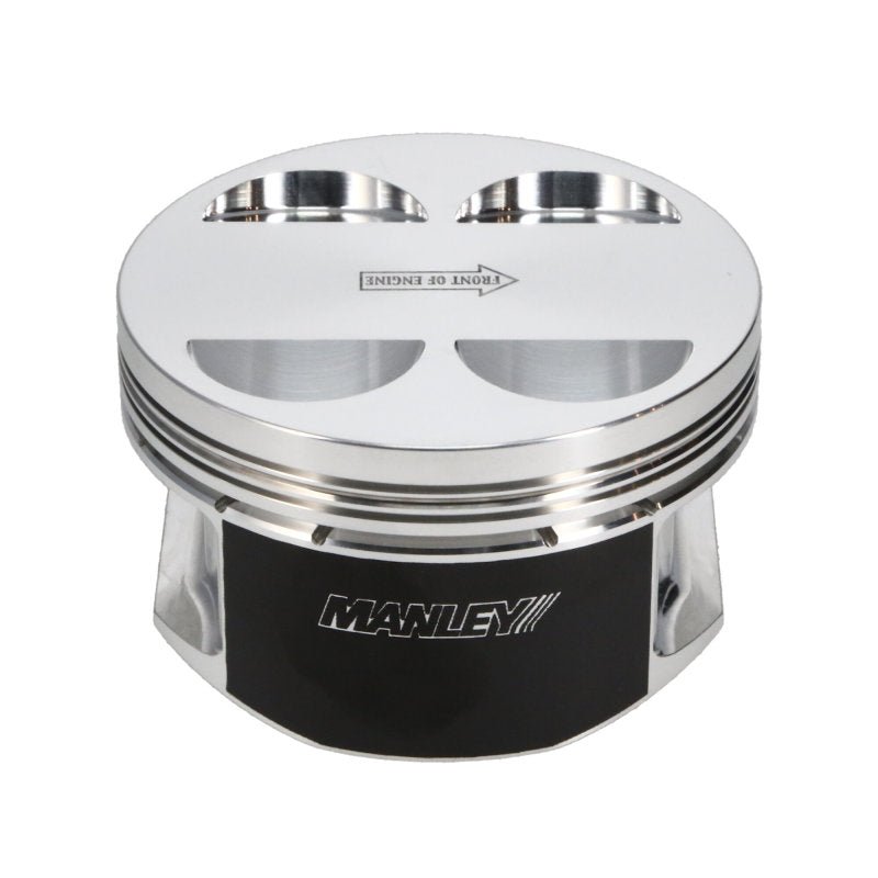 Manley Performance - Manley Toyota 2JZGTE 86.0mm Bore STD Size 10.0:1 CR Flat Top Piston Set with Rings - Demon Performance