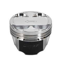 Manley Performance - Manley Toyota Supra Turbo (2JZGTE) 86mm Stroke 86.75mm Bore 10:1 CR - 1cc Dish Piston Set w/ Rings - Demon Performance