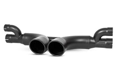 MBRP - MBRP 14 - 19 Porsche GT3/GT3RS 3in Center Muffler Bypass 4in Tips - Black Coated - Demon Performance