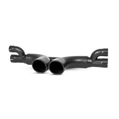 MBRP - MBRP 14 - 19 Porsche GT3/GT3RS 3in Center Muffler Bypass 4in Tips - Black Coated - Demon Performance