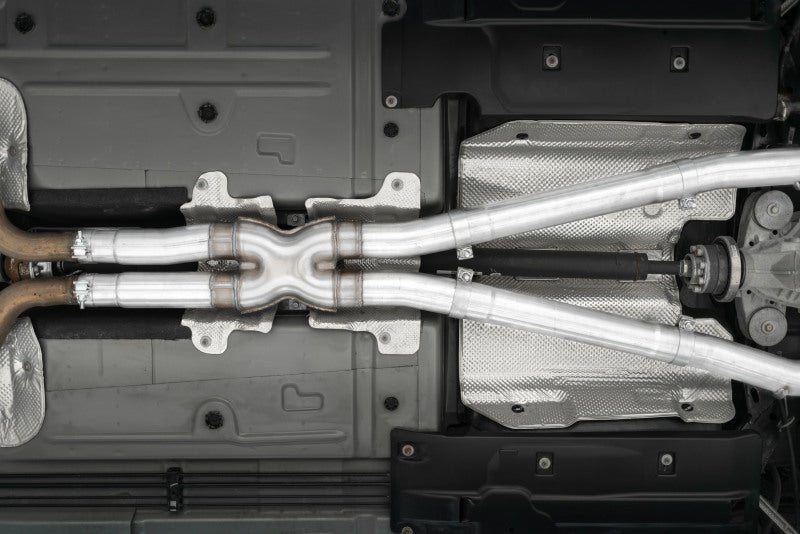 MBRP - MBRP 15 - 16 Dodge Challenger 5.7L HEMI Cat Back Dual Split Rear - Demon Performance