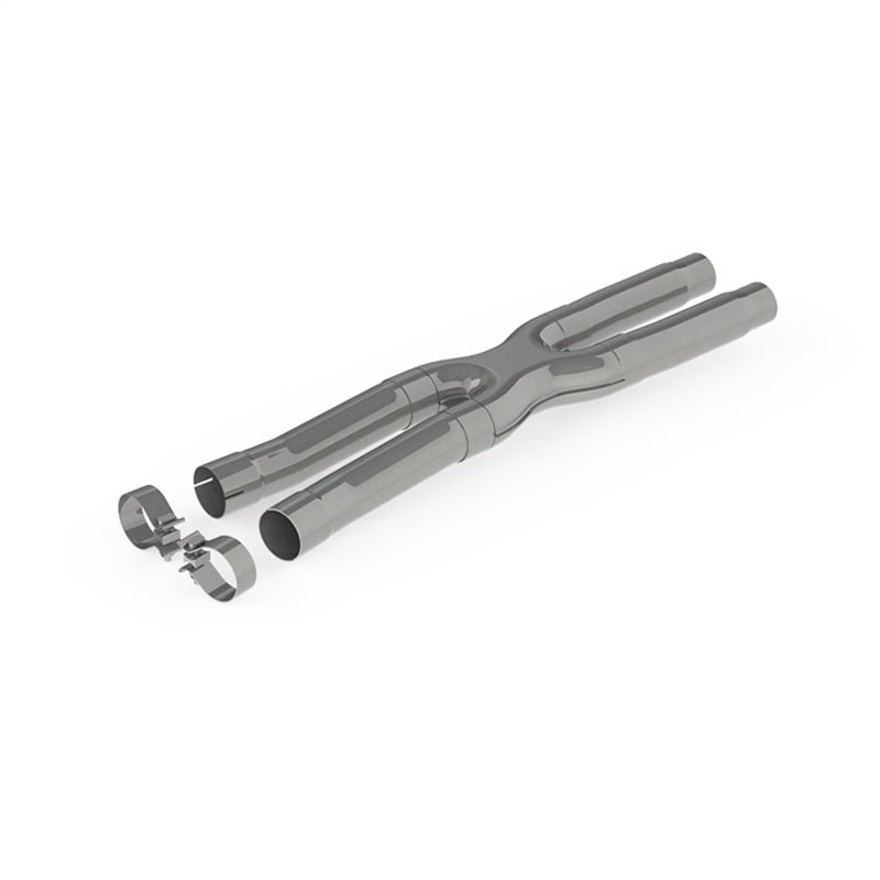 MBRP - MBRP 15 - 19 Ford Mustang GT 2.5in Resonator Delete X - Pipe - T409 - Demon Performance