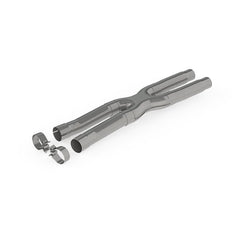 MBRP - MBRP 15 - 19 Ford Mustang GT 2.5in Resonator Delete X - Pipe - T409 - Demon Performance