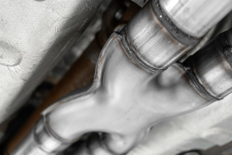 MBRP - MBRP 15 - 19 Ford Mustang GT 2.5in Resonator Delete X - Pipe - T409 - Demon Performance