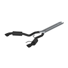 MBRP - MBRP 15 Ford Mustang GT 5.0 3in Cat Back Dual Split Rear Street Version 4.5in Tips - Black Coated - Demon Performance
