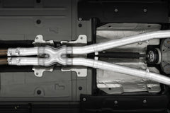 MBRP - MBRP 15 - Up Challenger 5.7L / 17 - Up 6.2L/6.4L 3in Race Series Cat - Back w/ Quad Tips AS Exhaust - Demon Performance