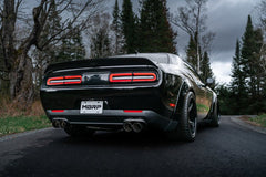 MBRP - MBRP 15 - Up Challenger 5.7L / 17 - Up 6.2L/6.4L 3in Race Series Cat - Back w/ Quad Tips AS Exhaust - Demon Performance