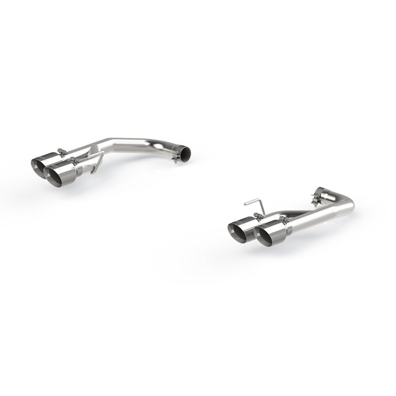 MBRP - MBRP 18 - 20 Ford Mustang GT 2.5in T304 Non Active Dual Axle Back Exhaust System - 4in Dual Wall Tips - Demon Performance