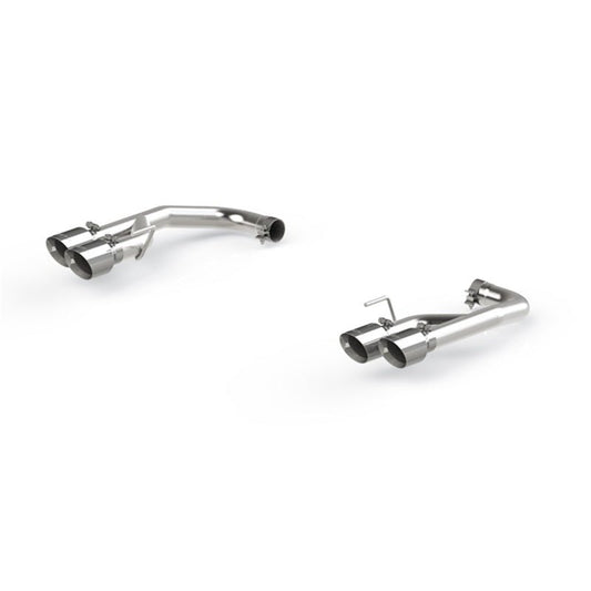 MBRP - MBRP 18 - 20 Ford Mustang GT 2.5in T304 Non Active Dual Axle Back Exhaust System - 4in Dual Wall Tips - Demon Performance