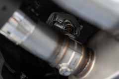 MBRP - MBRP 18 - 20 Ford Mustang GT 5.0 w/ Quad Tip Active Exhaust Cat Back Split Rear T304 w/ Carb Fib Tips - Demon Performance