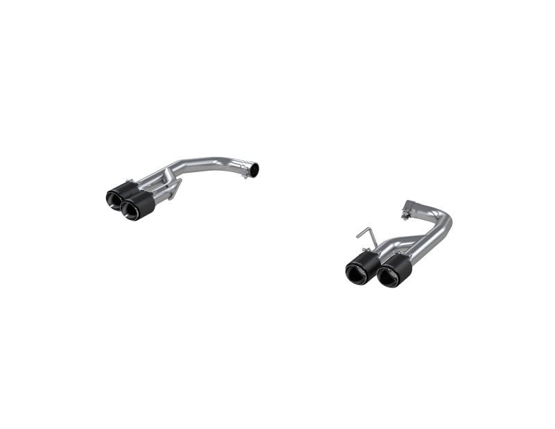 MBRP - MBRP 18 - 21 Ford Mustang GT 5.0L T304 SS 2.5i Axle - Back, Dual Rear Exit with Quad CF Tips - Demon Performance