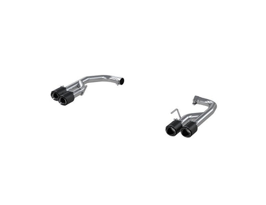 MBRP - MBRP 18 - 21 Ford Mustang GT 5.0L T304 SS 2.5i Axle - Back, Dual Rear Exit with Quad CF Tips - Demon Performance