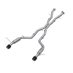 MBRP - MBRP 18 - 23 Dodge Durango SRT 6.4L Armor Pro T304 SS 3in Cat Back Exhaust Dual Rear Exit w/ CF Tips - Demon Performance