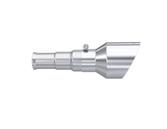 MBRP - MBRP 19 - 24 Ram 1500 5.7L Hemi 3in Inlet 5in OD Dual Wall Angle Cut T304 SS Exhaust Tips - Pairs - Demon Performance