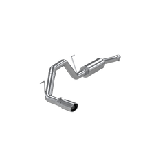 MBRP - MBRP 2004 - 2006 Nissan Titan 5.6L EC/CC Cat Back Single Side - Demon Performance