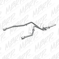 MBRP - MBRP 2014 Dodge Ram 1500 3.0L EcoDiesel 2.5in Filter Back Exhaust Dual Split Rear Exit Alum - Demon Performance