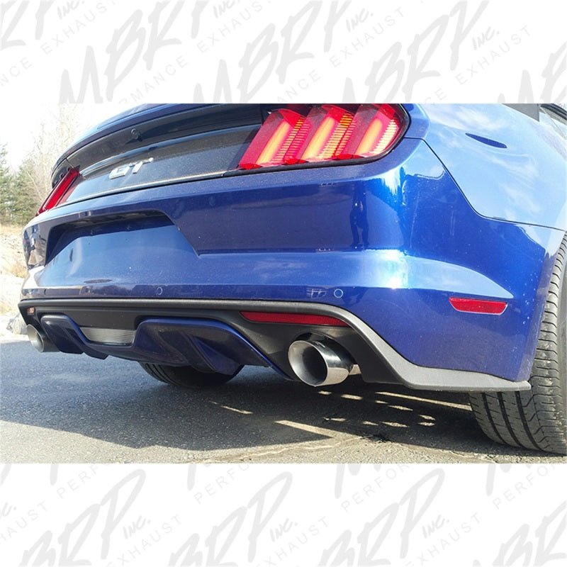 MBRP - MBRP 2015 - 2017 Ford Mustang GT 5.0 2 - 1/2in Axle Back Kit 304 - 4in OD Tips Included - Demon Performance