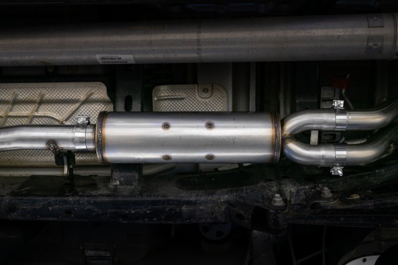 MBRP - MBRP 2019 Ram 1500 5.7L (CrewCab/QuadCab ONLY) 2.5in Cat Back Dual Split Rear w/ 4.5in Tip - T409 - Demon Performance