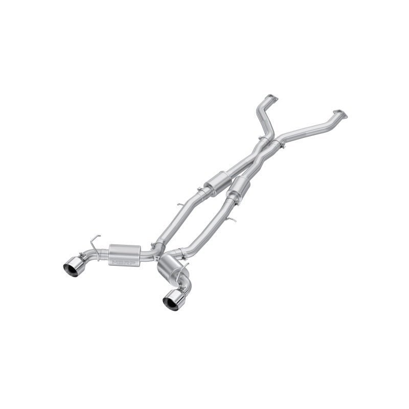 MBRP - MBRP 23 - 24 Nissan Z 3.0L Armor Pro T304 Stainless Steel 3in Cat - Back Dual Rear Exit w/ 5in OD Tips - Demon Performance