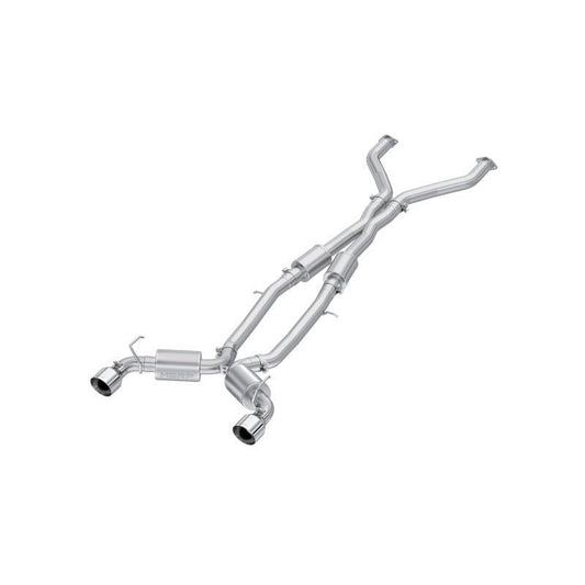 MBRP - MBRP 23 - 24 Nissan Z 3.0L Armor Pro T304 Stainless Steel 3in Cat - Back Dual Rear Exit w/ 5in OD Tips - Demon Performance