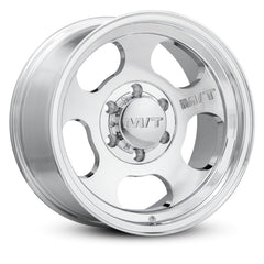 Mickey Thompson - Mickey Thompson Canyon Polished Wheel - 17X9 8X6.5 BP 5in BS 0 Offset 125.2mm Bore - 274640 - Demon Performance