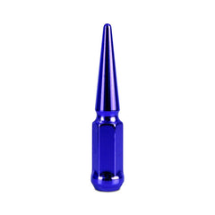 Mishimoto - Mishimoto Mishimoto Steel Spiked Lug Nuts M14 x 1.5 24pc Set Blue - Demon Performance