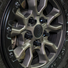 Mishimoto - Mishimoto Steel Locking Lug Nuts M14x1.5 20pc Set Black - Demon Performance