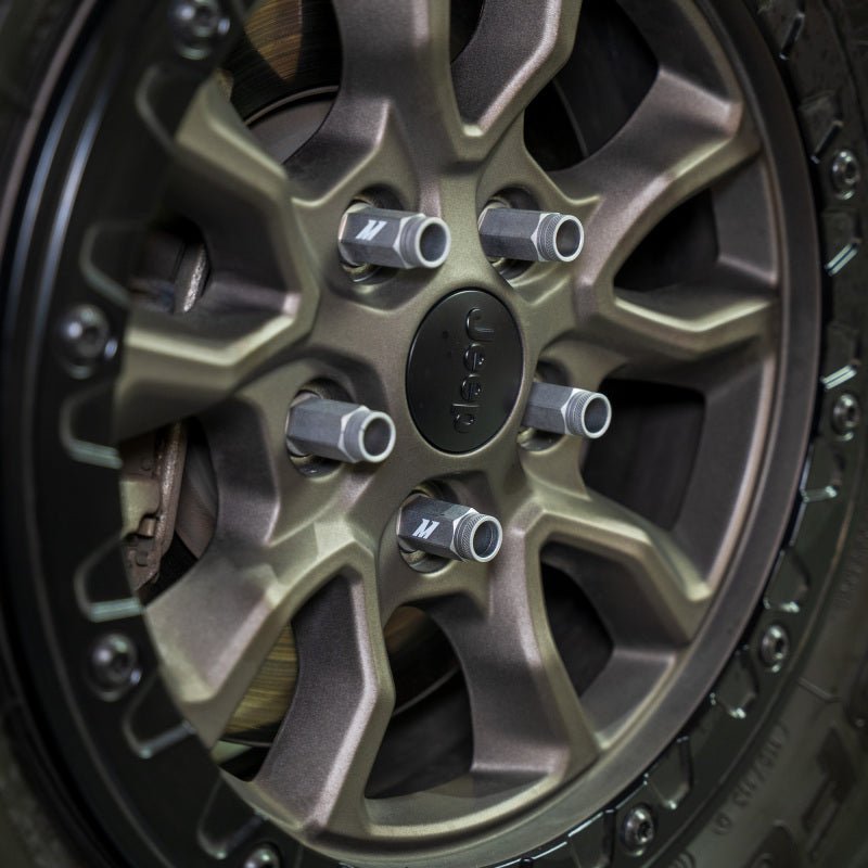 Mishimoto - Mishimoto Steel Locking Lug Nuts M14x1.5 20pc Set Silver - Demon Performance