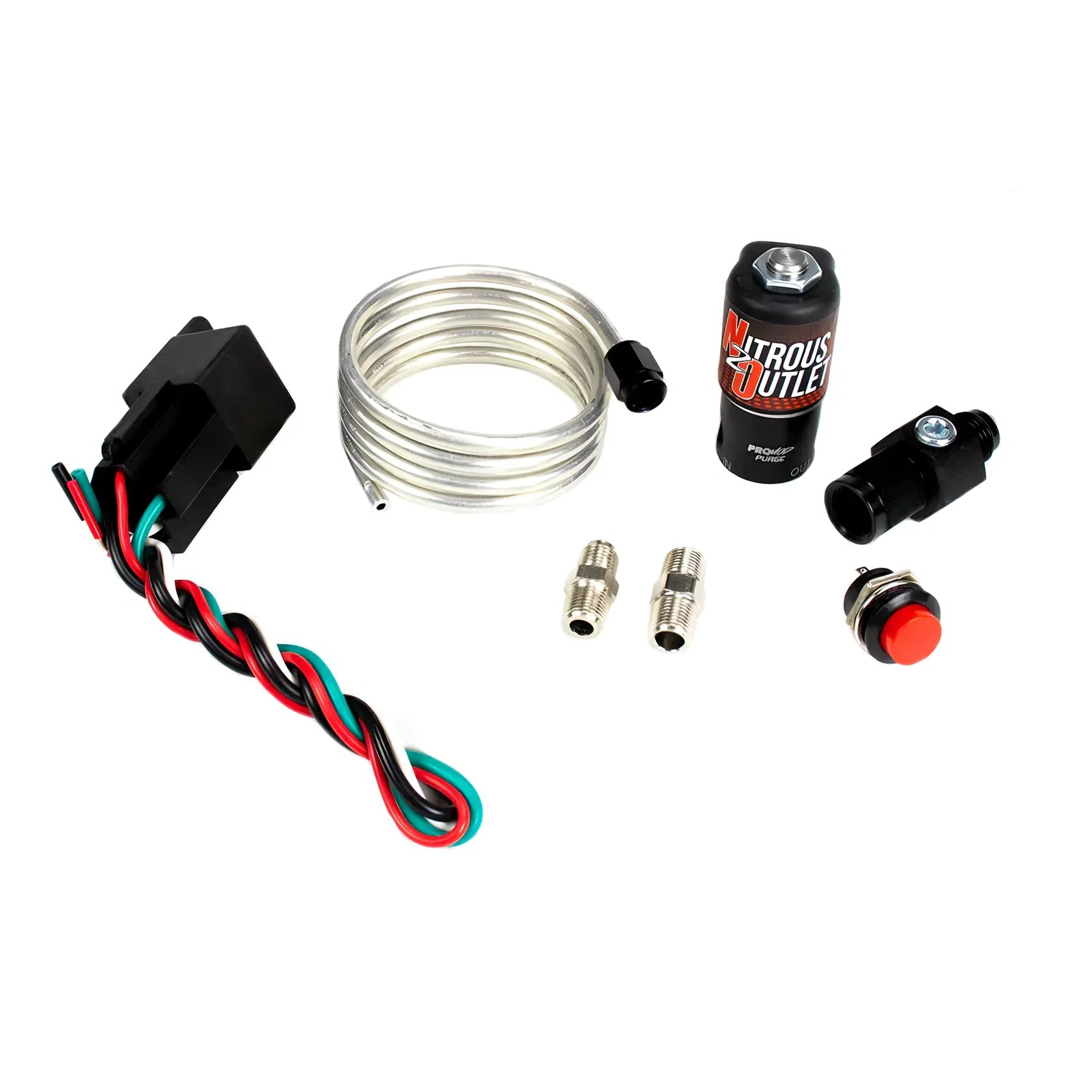 Nitrous Outlet - Nitrous Outlet 6AN Purge Kit - Demon Performance